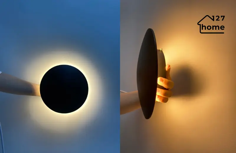 Đèn ốp tường Eclipse VNT341 - ánh sáng led 3000K tiết kiệm điện