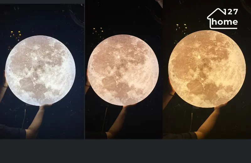 Đèn ốp tường Fullmoon OTA02 - ánh áng led 3 chế độ