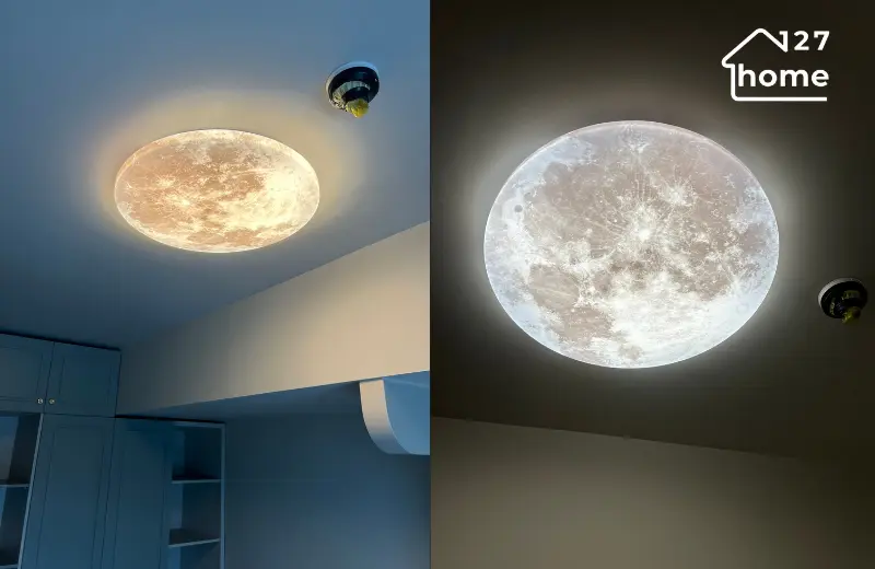 Đèn ốp tường Fullmoon OTA02 - trang trí trần phòng ngủ