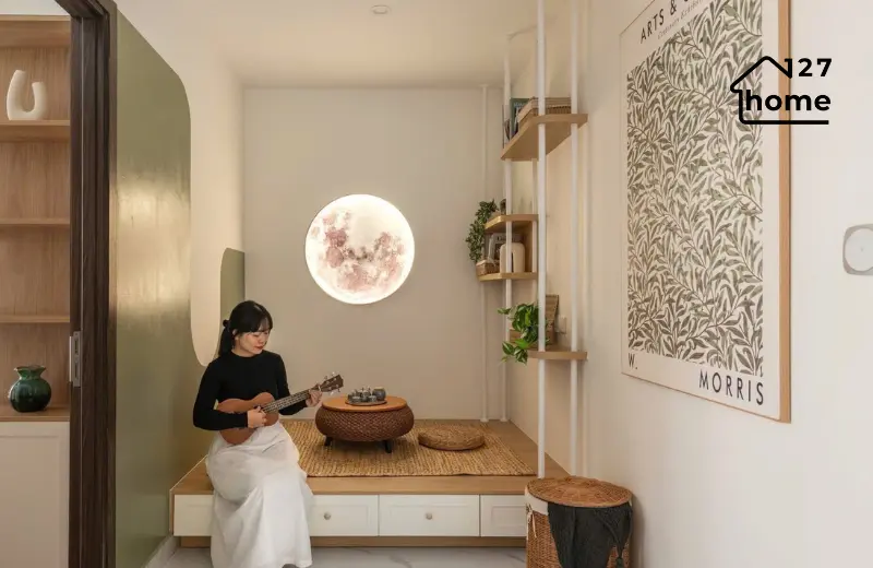 Đèn ốp tường Fullmoon OTA02 - thiết kế vintage phòng khách