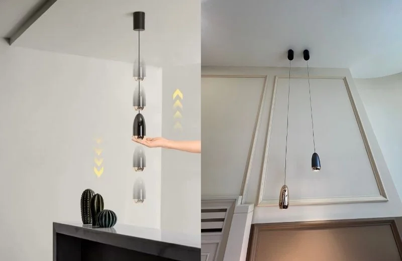 Đèn thả hiện đại THD23 có thể tăng giảm chiều dài