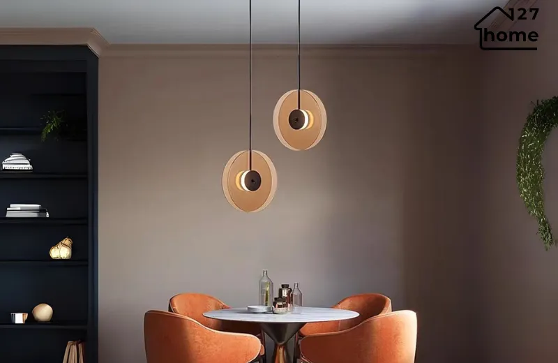 Đèn thả trần felix thd12 - thả trần led trang trí bàn ăn hiện đại