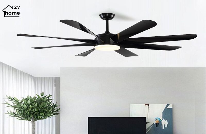 Kiểu dáng và chất liệu Đèn Quạt Trần Athem QT35