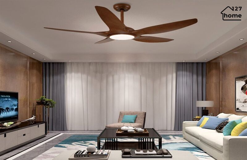 Kiểu dáng và chất liệu của Đèn Quạt Trần Athen QT15