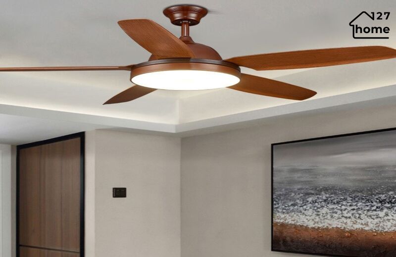 Kiểu dáng và chất liệu của Đèn Quạt Trần Roger QT5602