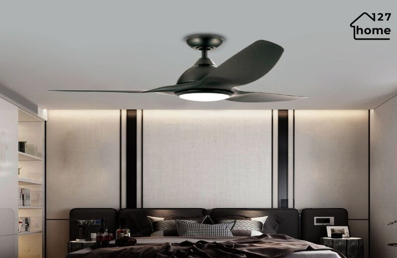 Kiểu dáng và chất liệu của Đèn Quạt Trần Waldo QT52153