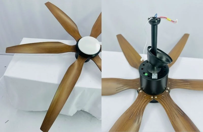 Chi tiết quạt trần đèn QT47