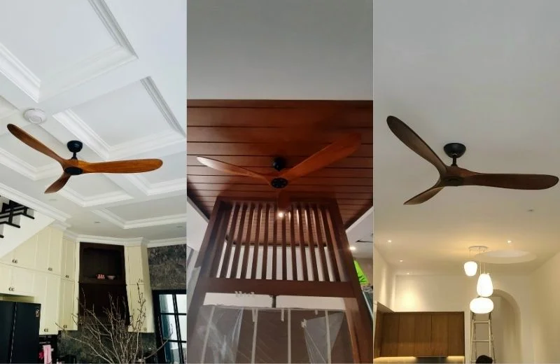 Một số hình ảnh quạt trần QT6004