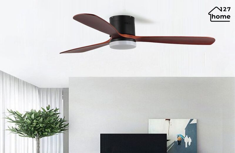 Kiểu dáng và chất liệu của Đèn Quạt Trần Canon QT41