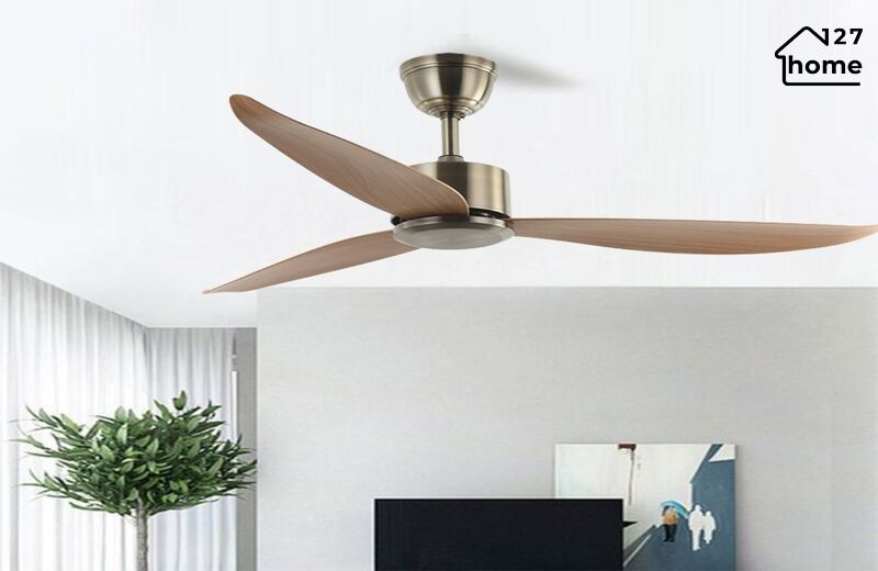 Kiểu dáng và chất liệu của Quạt Trần Asher QT37