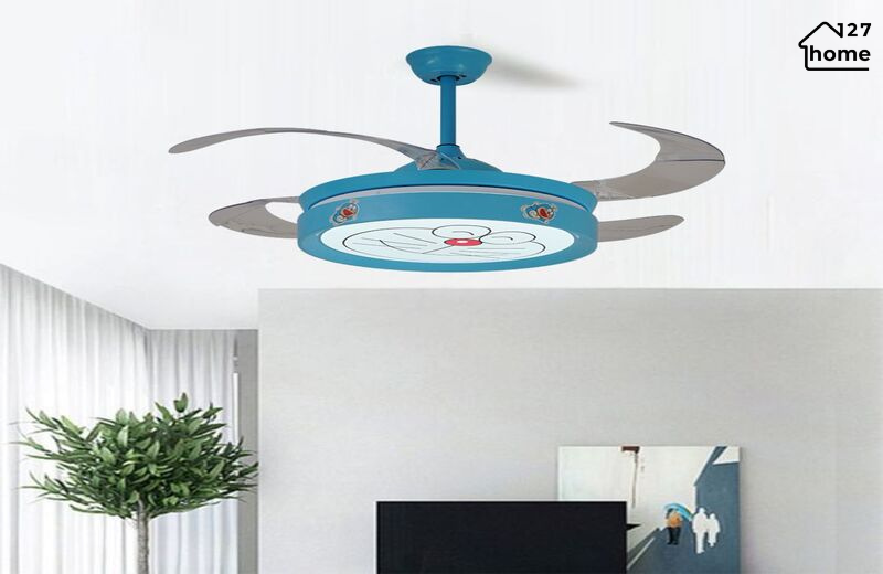 Kiểu dáng và chất liệu của Quạt Trần Giấu Cánh Harvey QT2794