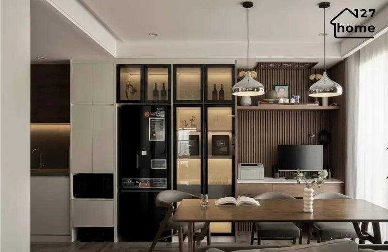 Đèn thả trần Alex TCF45 - thả decor bàn làm việc thêm sang trọng