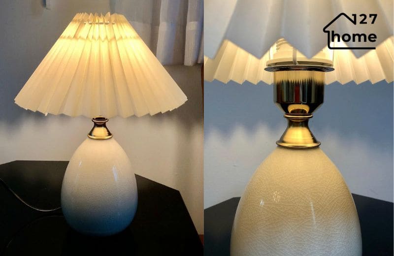 Chi tiết đèn bàn pearl db73