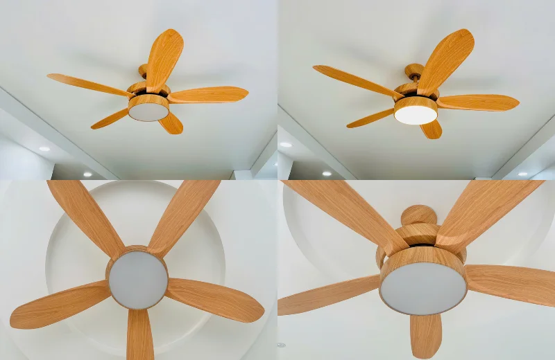 Ảnh cận Quạt Trần Đèn QT33N