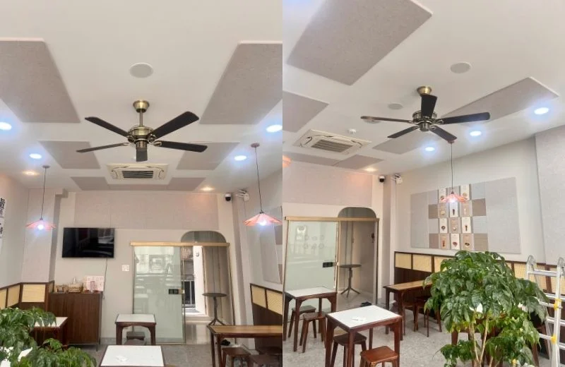 Quạt trần QT34B cho quán cafe