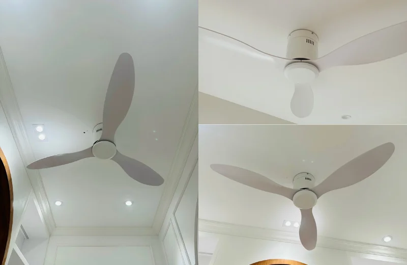 Ảnh cận chất liệu Quạt Trần QT9288T 