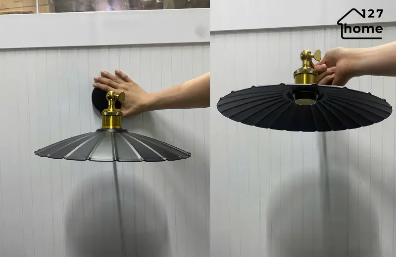 Đèn tường VT02 - thiết kế hiện đại, chất liệu hợp kim sơn tĩnh điện cao cấp