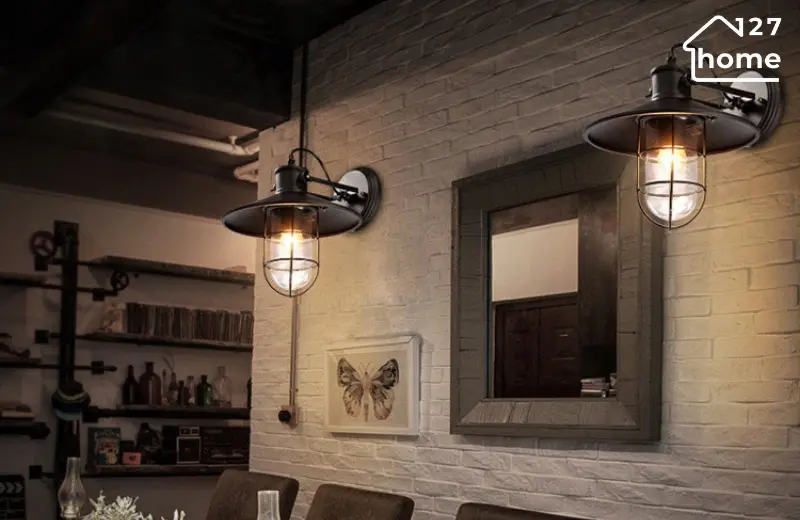 Đèn ốp tường Sherwyn VT05 - thiết kế hiện đại trang trí bàn ăn