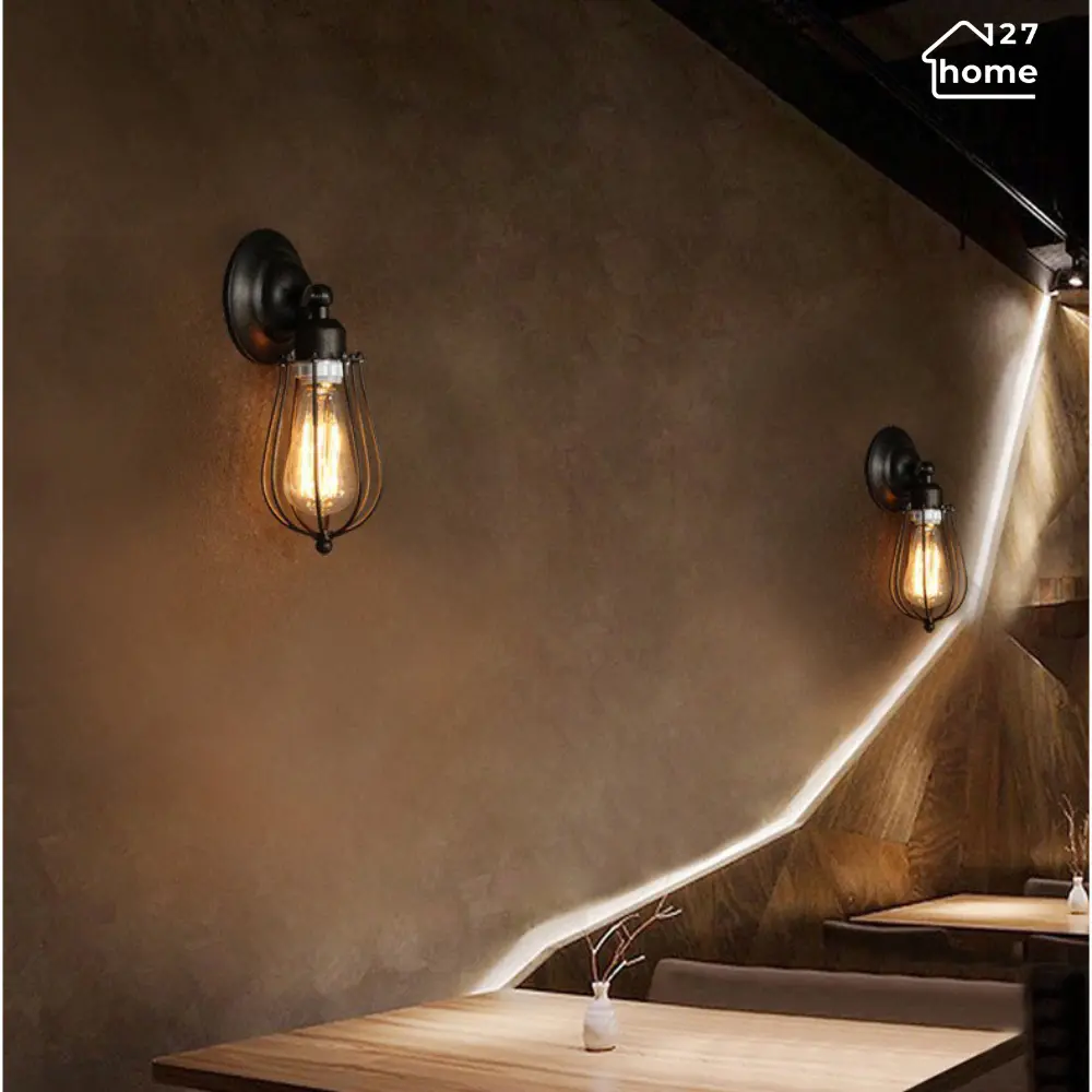 Đèn ốp tường ruby vt08 - thiết kế tân cổ điển trang trí quán cafe