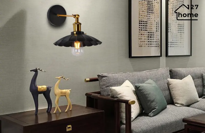 Đèn tường VT02 - thiết kế đơn giản trang trí phòng khách 