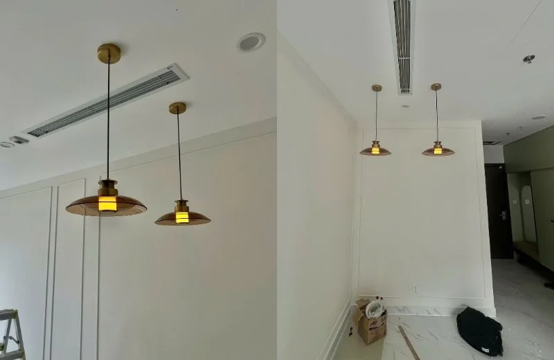 Ảnh thực tế đèn thả trần TT47TRA