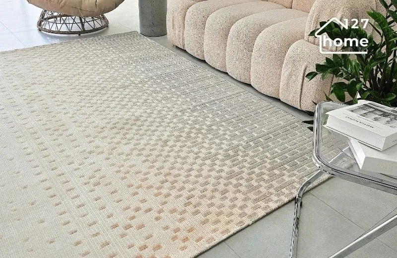 Thảm dệt 3D Claire mang hiệu ứng thị giác độc đáo