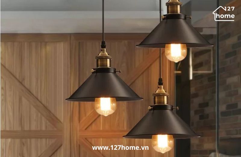 Chao đèn hình nón được sử dụng phổ biến và truyền thống nhất