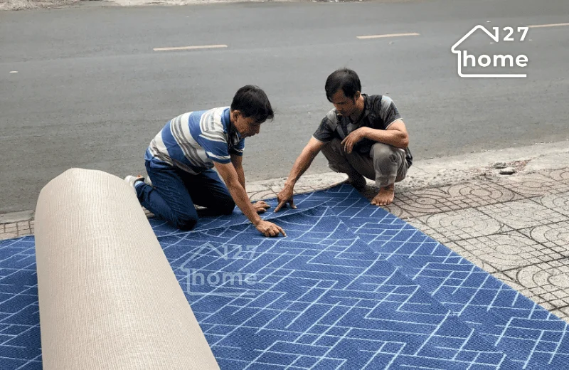 Lưu ý khi thi công thảm trải sàn