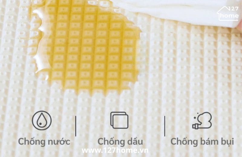 Thảm chống nước có vai trò quan trọng trong không gian sống