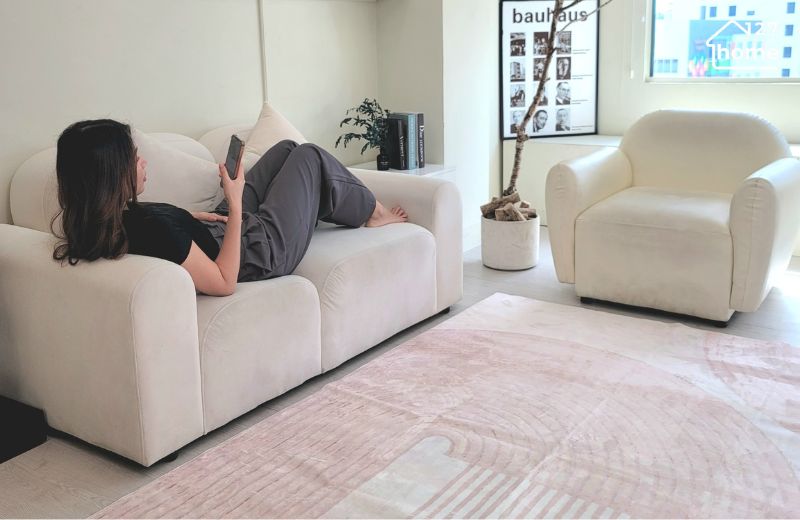 Thảm trải sàn là yếu tố quan trọng trong trang trí nội thất