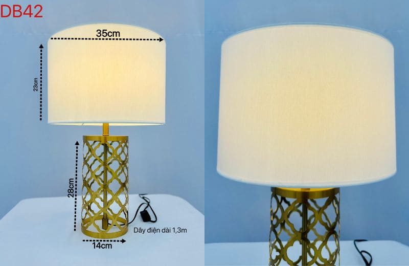 Chi tiết Đèn Bàn Verola DB42