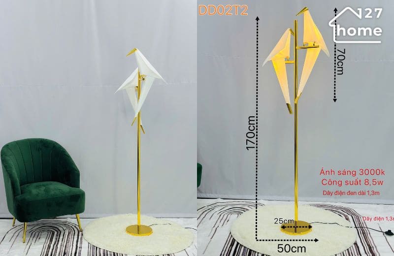 Thiết kế Đèn Đứng DD02T2
