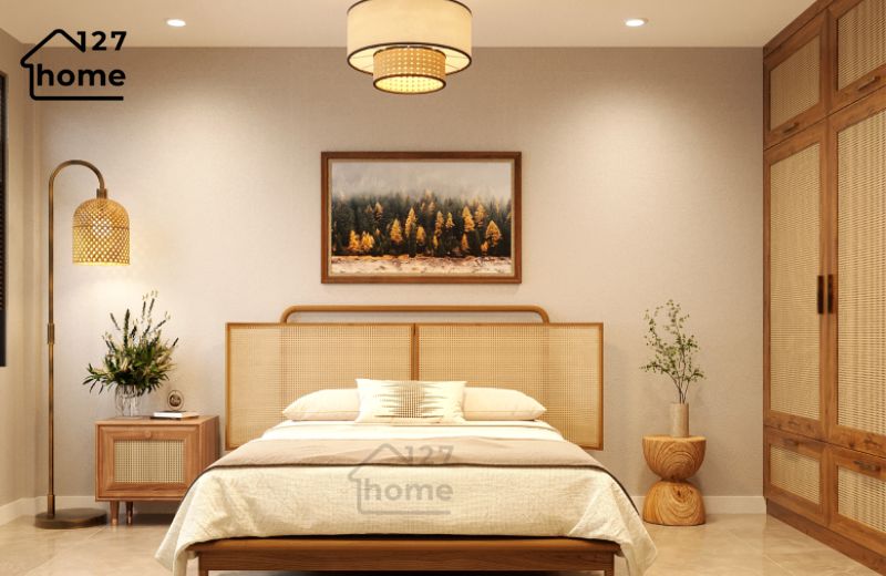 đèn cây đứng phòng ngủ