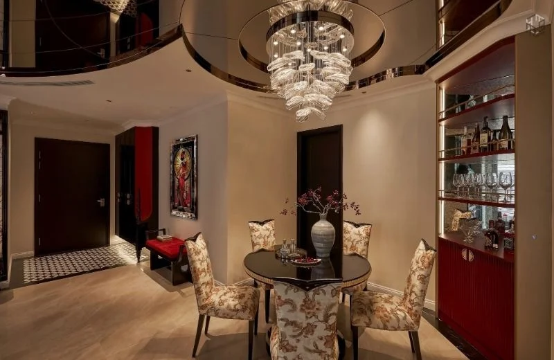 Đèn thả hiện đại THD32 phù hợp cho phòng khách, sảnh, không gian đón tiếp...