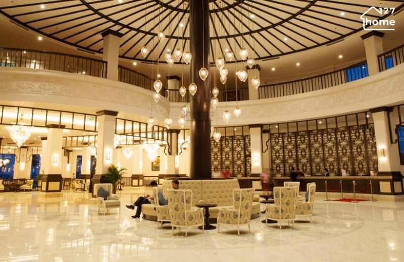 Đèn thả được sử dụng rộng rãi trong các khu vực quầy bar, nhà hàng hoặc phòng chờ