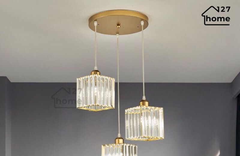 Bắt vít/cố định chắc chắn mọi vị trí móc treo lên trần hoặc xương thép hộp.