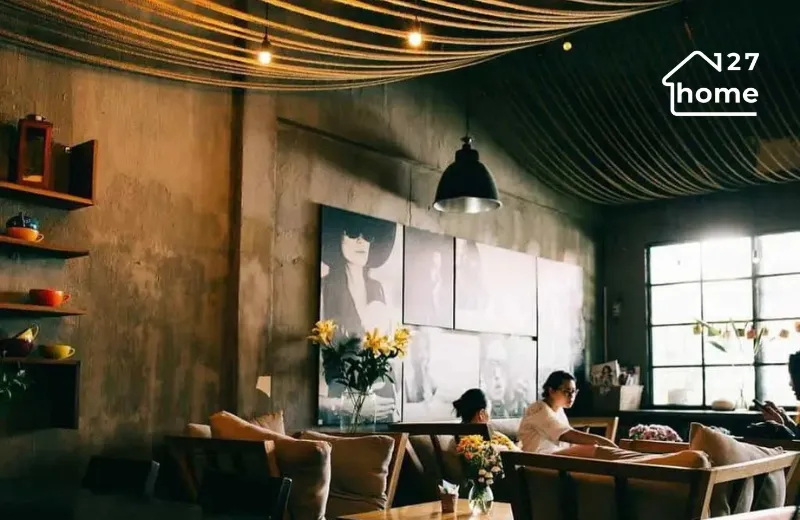 Cách trang trí đèn quán cà phê - phong cách cổ điển