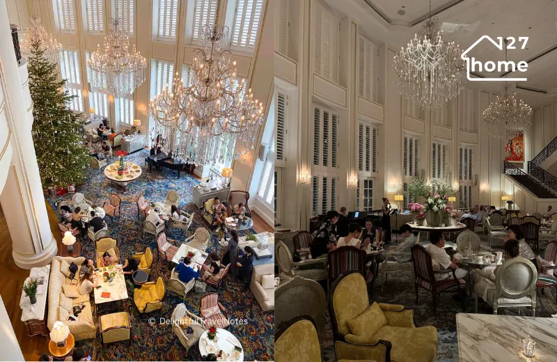 Cách trang trí quán cà phê - phong cách sang trọng luxury