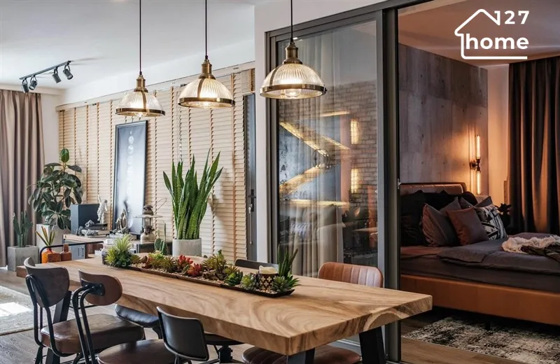 Đèn thả trần eugene tt23 - thiết kế tinh tế thả bàn ăn thêm sang trọng độc đáo