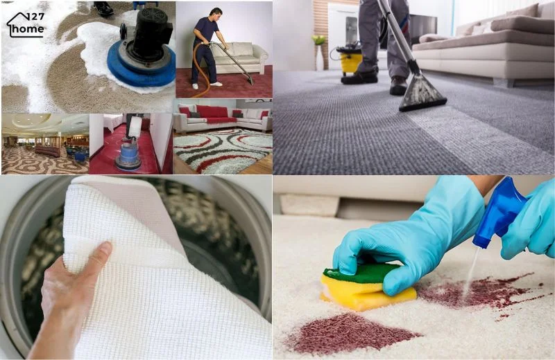 Các phương pháp giặt thảm