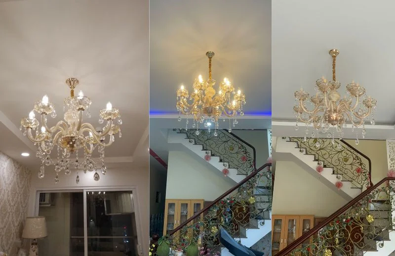 Cách bảo quản Đèn Chùm DC86096