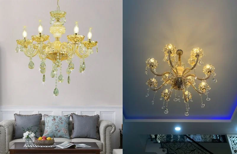 Kiểu dáng và chất liệu của Đèn Chùm DC86096