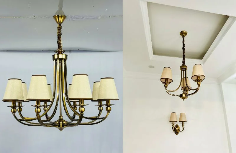 Kiểu dáng và chất liệu của Đèn Chùm DC9033