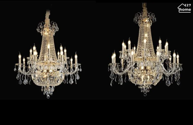 Thông tin chi tiết về Đèn Chùm Pha Lê DC8860T16 và DC8860T20