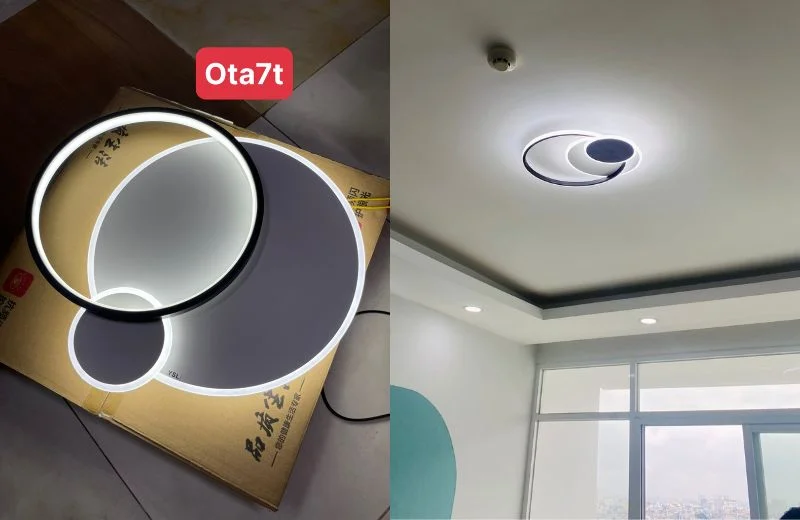 Thông tin chi tiết về Đèn Ốp Trần OTA7