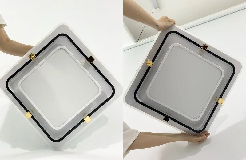 Chi tiết đèn ốp trần mica OT181V 