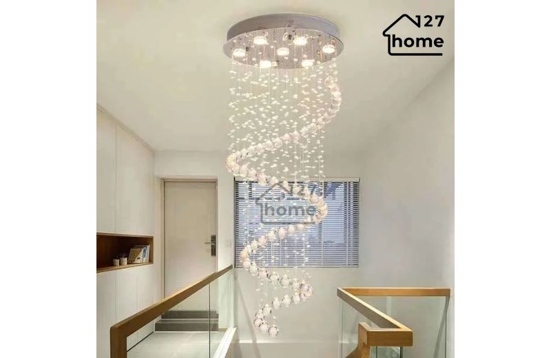 Thiết kế cao tầng, tôn lên vẻ sang trọng cho lối đi.
