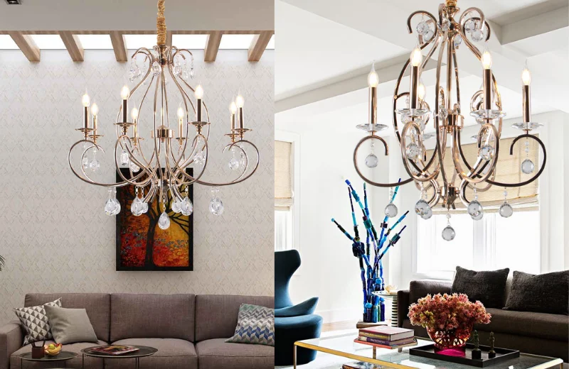 Ảnh cận Đèn Chùm DC164