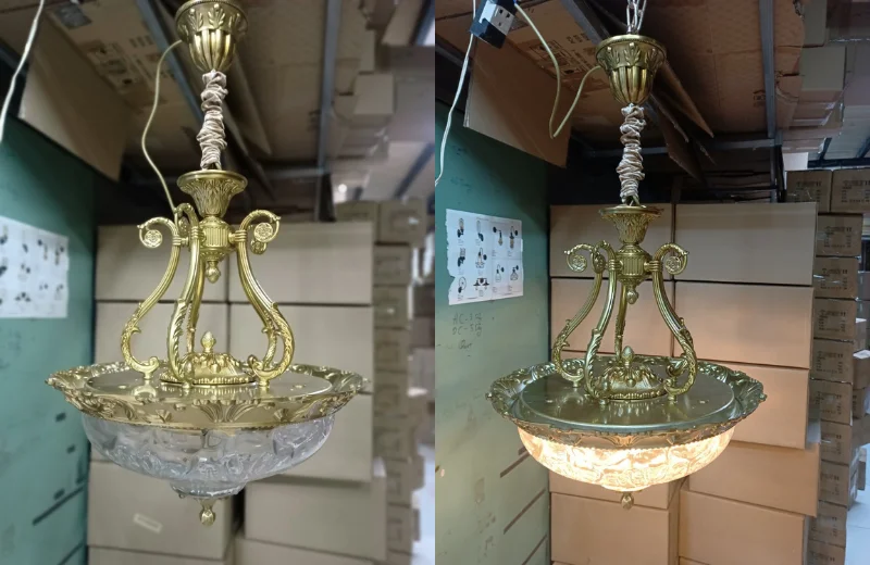 Ảnh thật Đèn Chùm DC9049