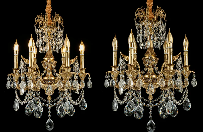 Ảnh thật Đèn Chùm DCD2301T6